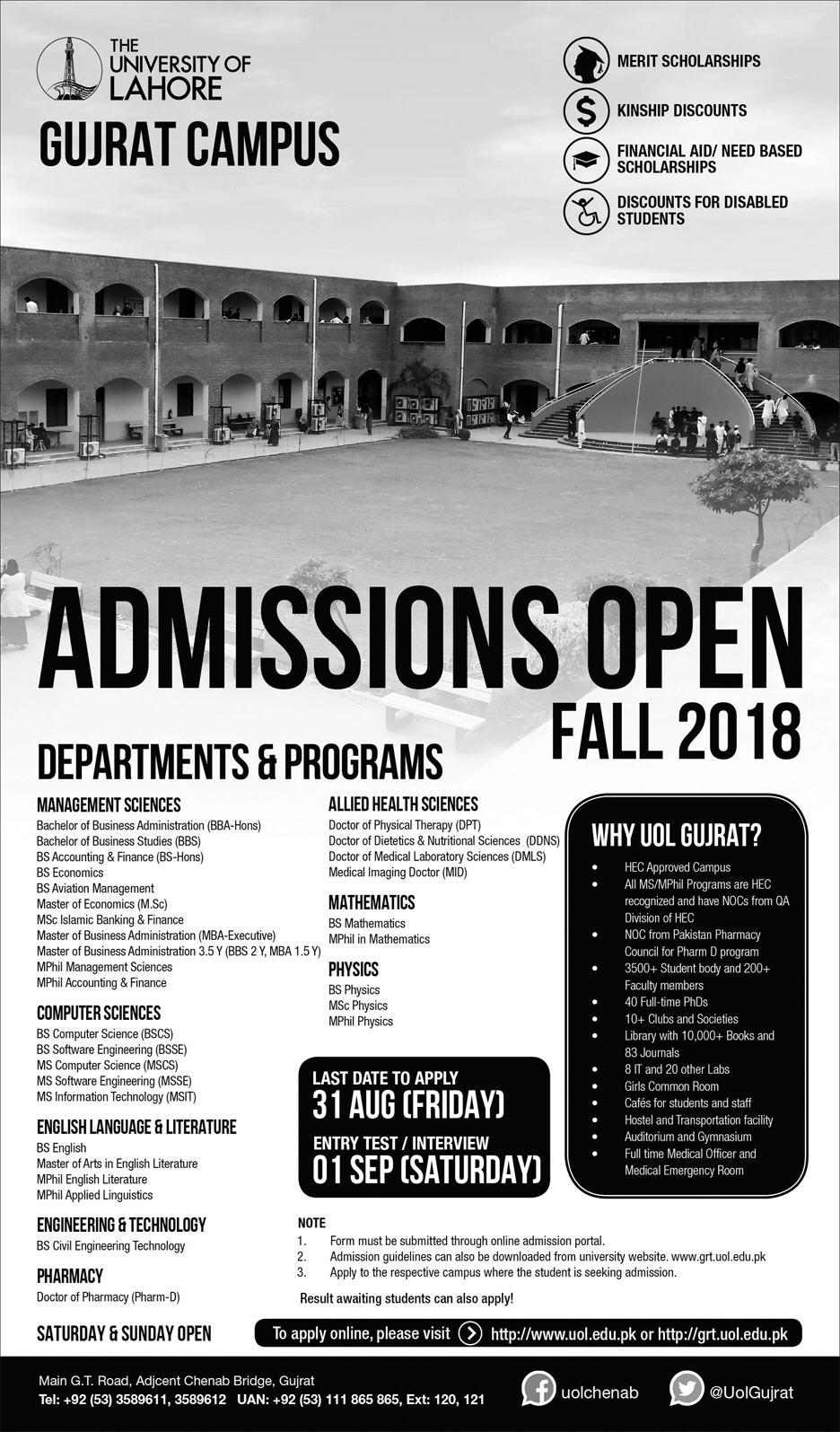 Admission Image