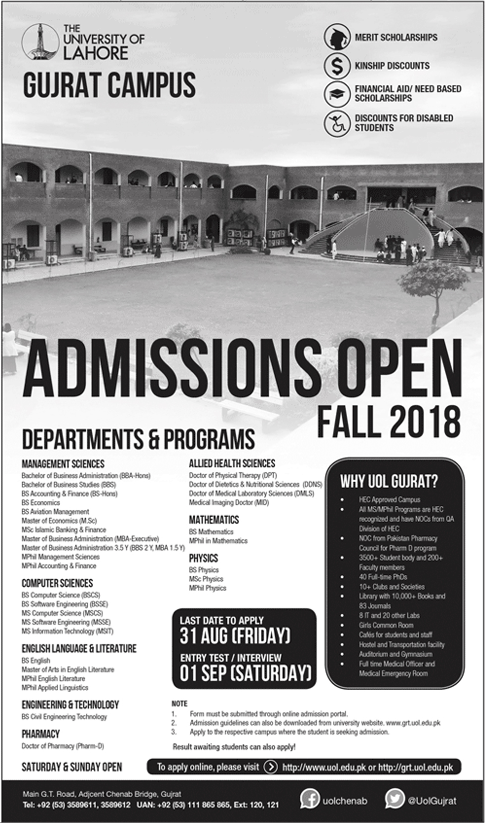 Admission Image