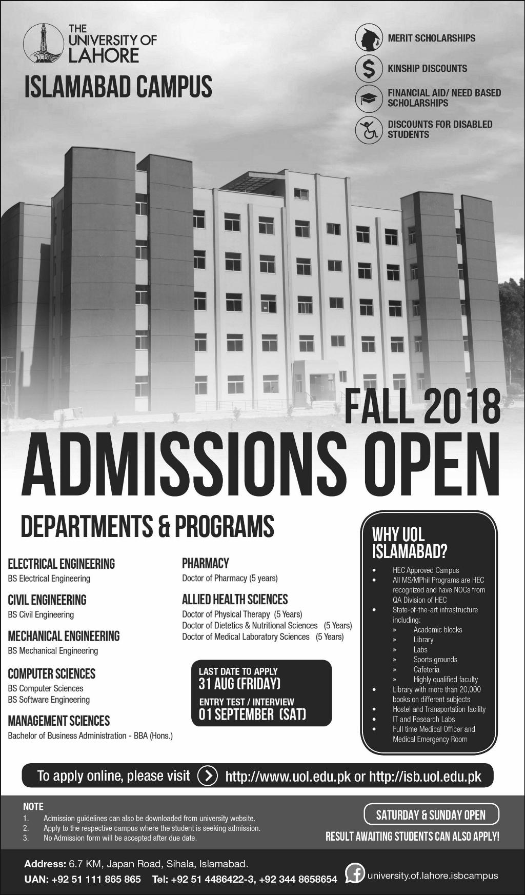Admission Image