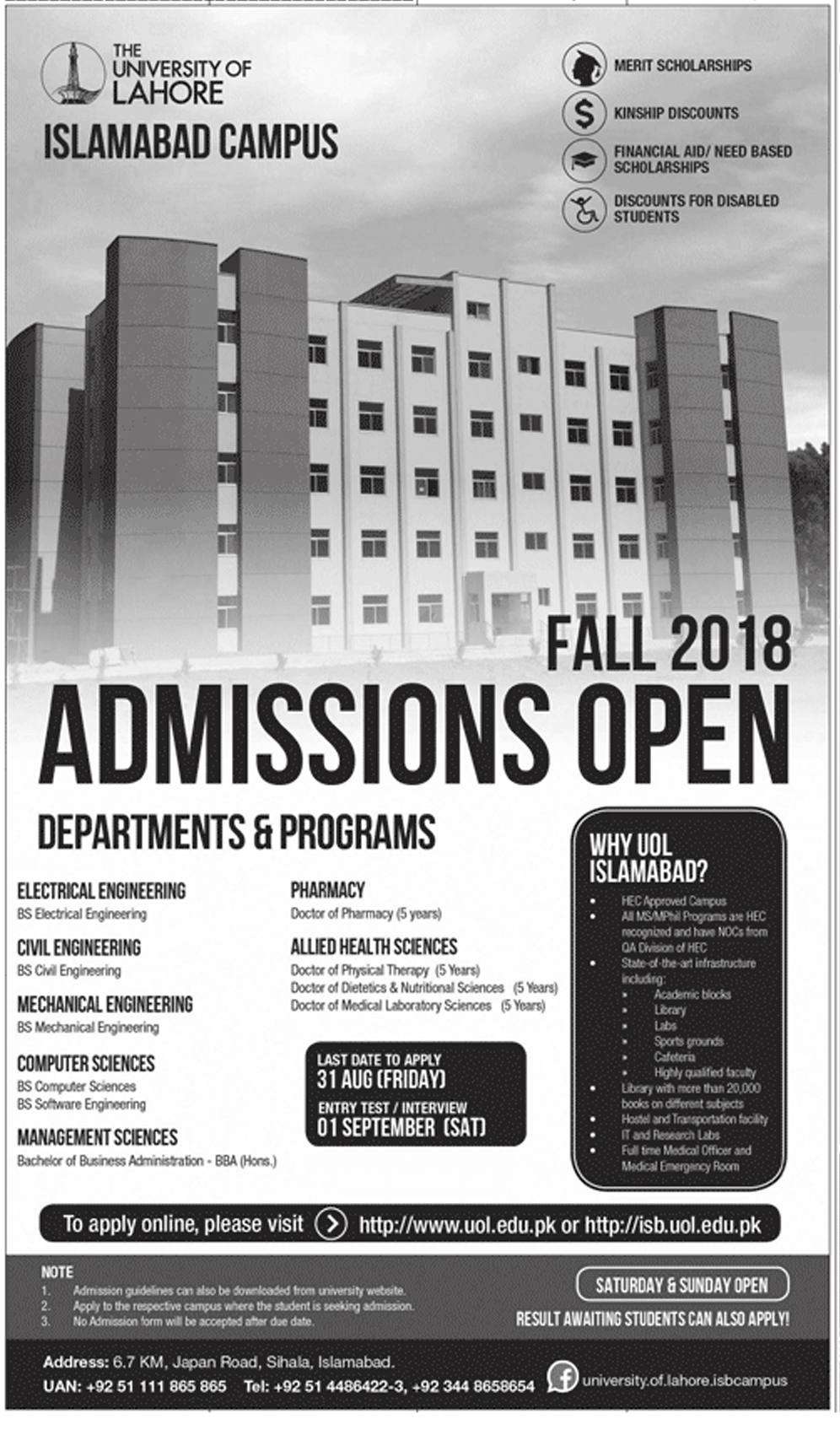 Admission Image
