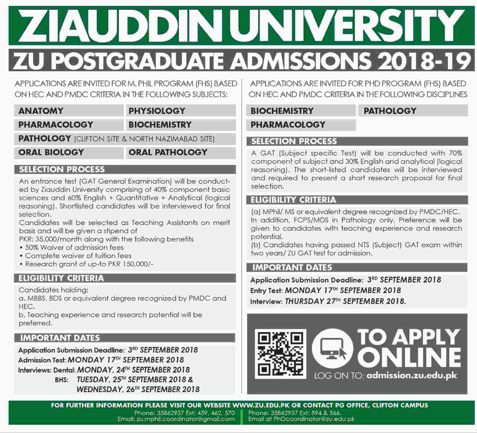 Admission Image