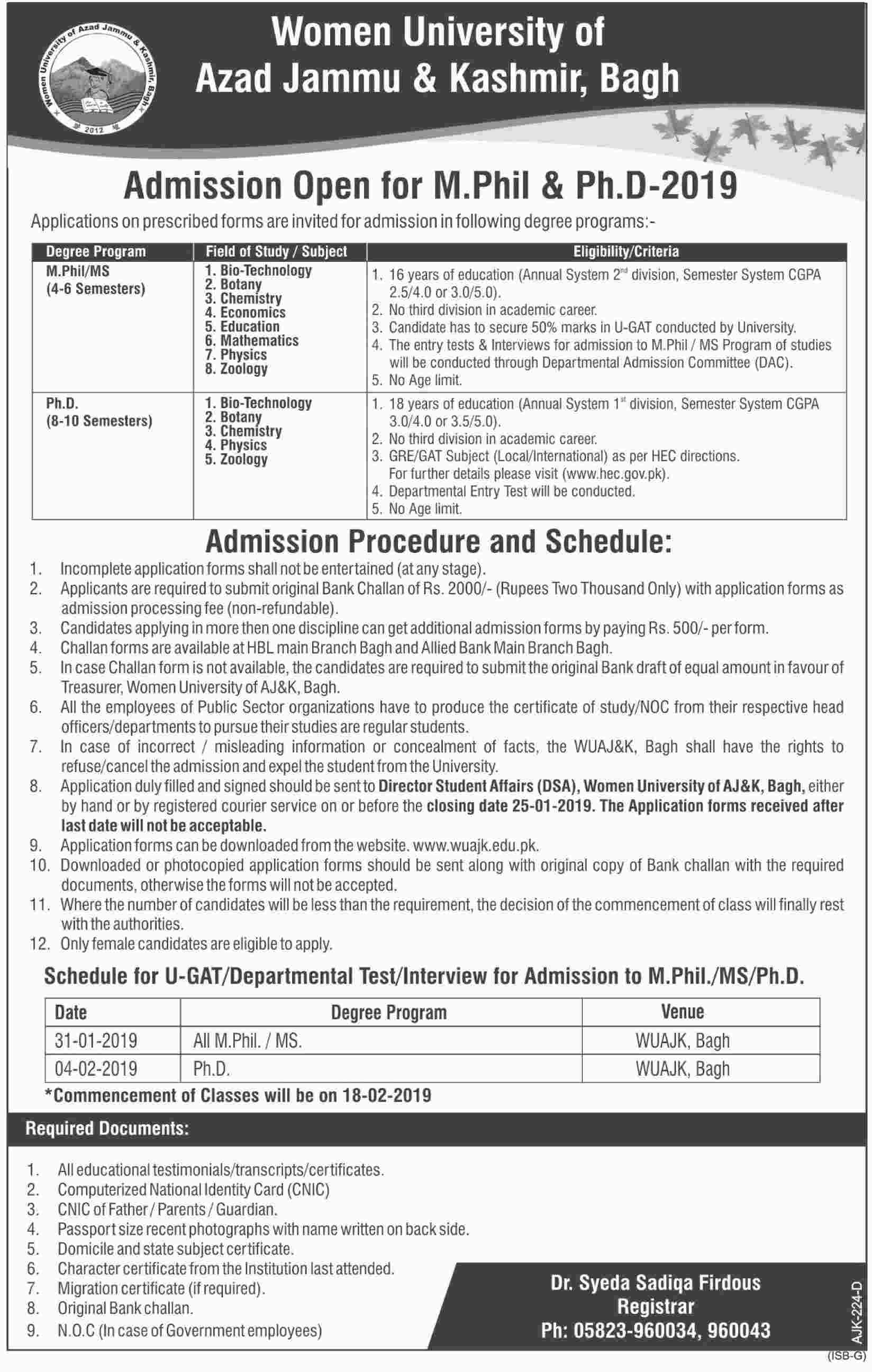 Admission Image