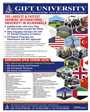 Admission notice for Gift University Gujranwala