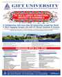 Admission notice for Gift University Gujranwala