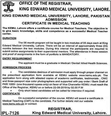 Admission Image