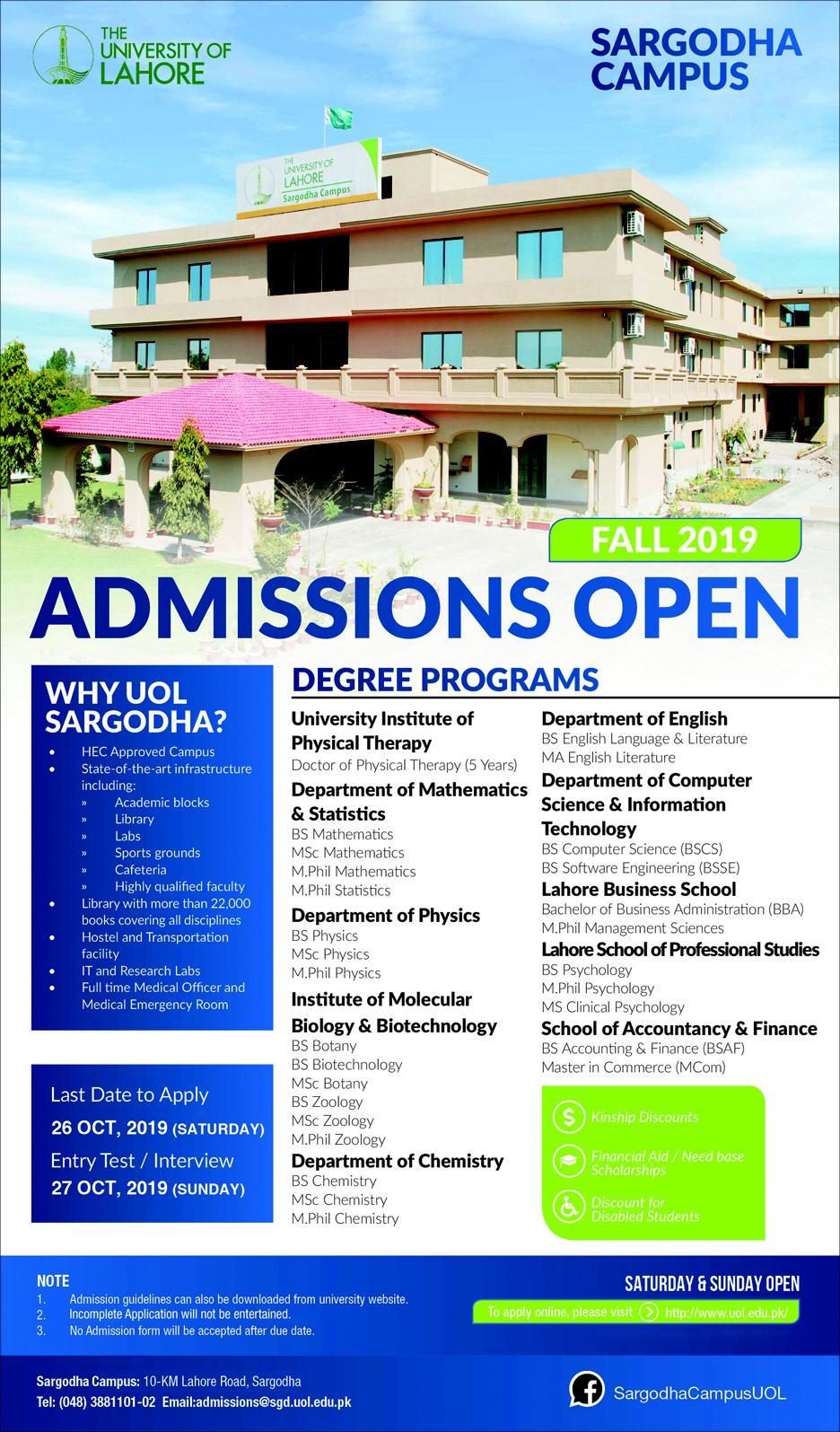 Admission Image