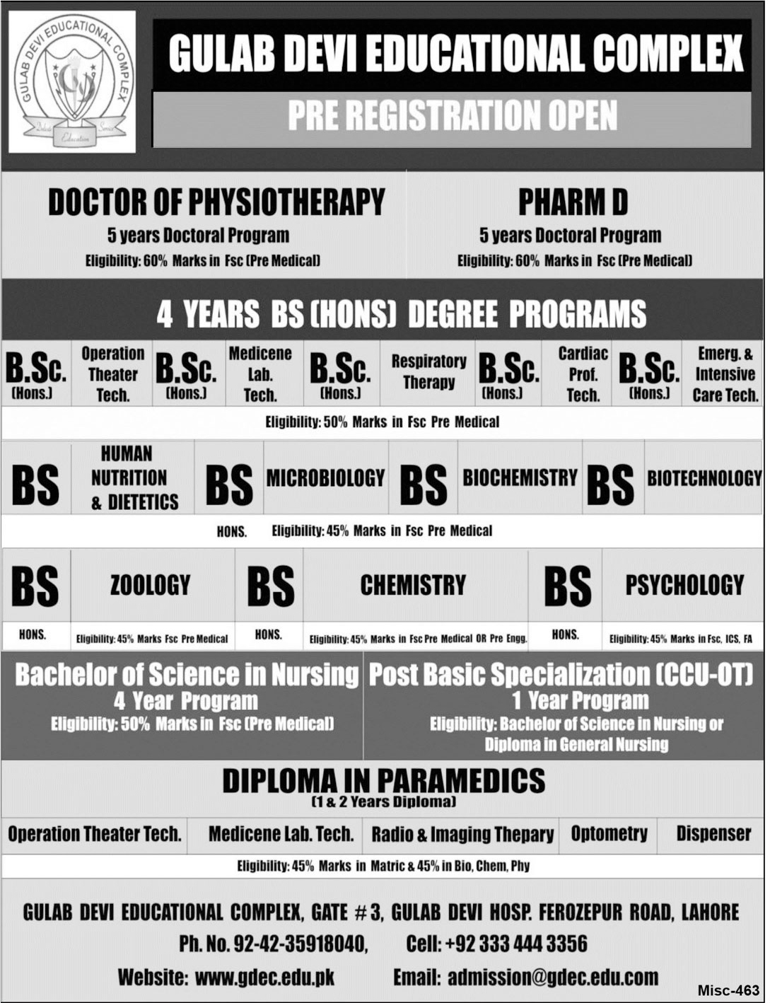 Admission Image