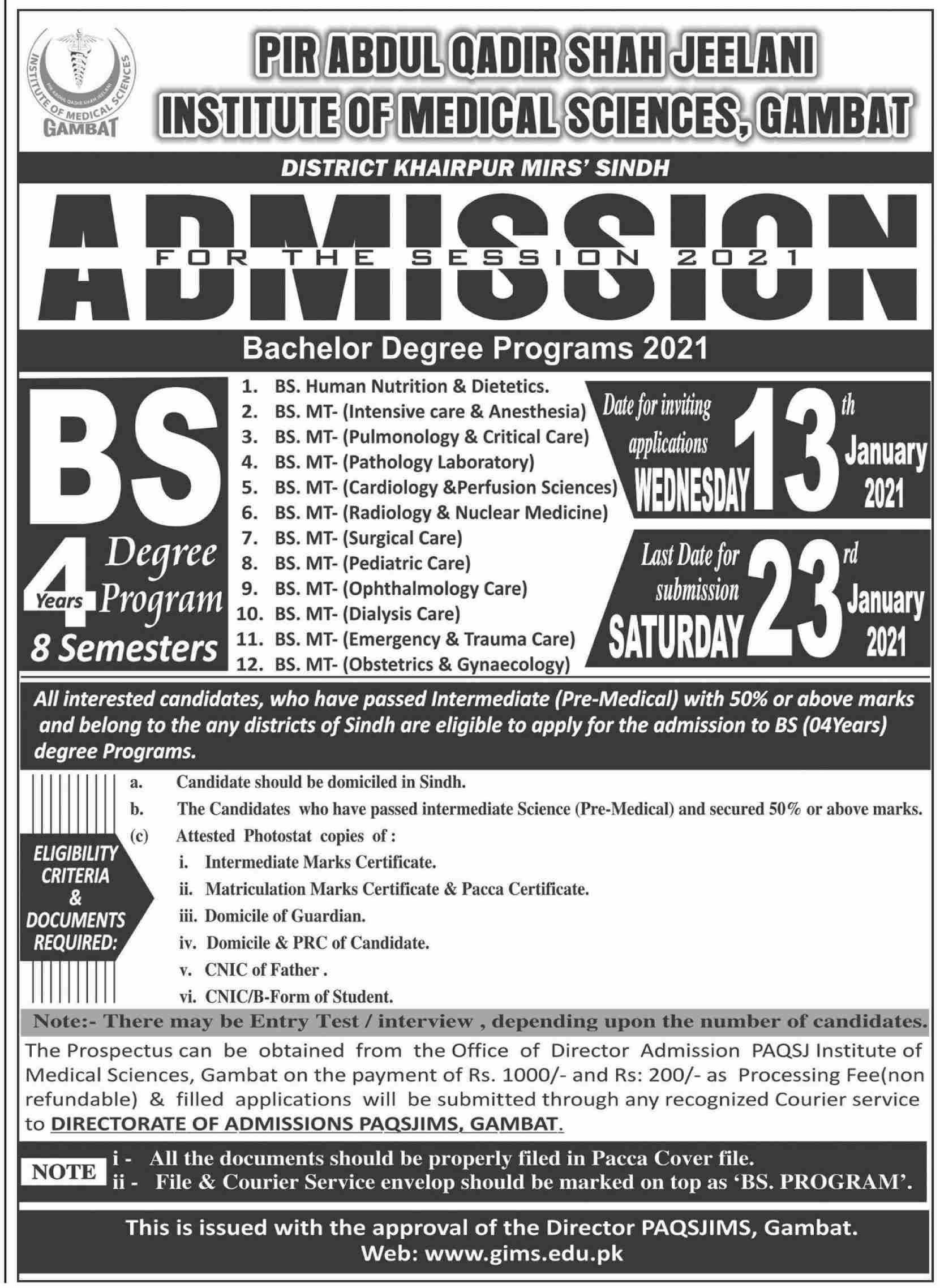 Admission Image
