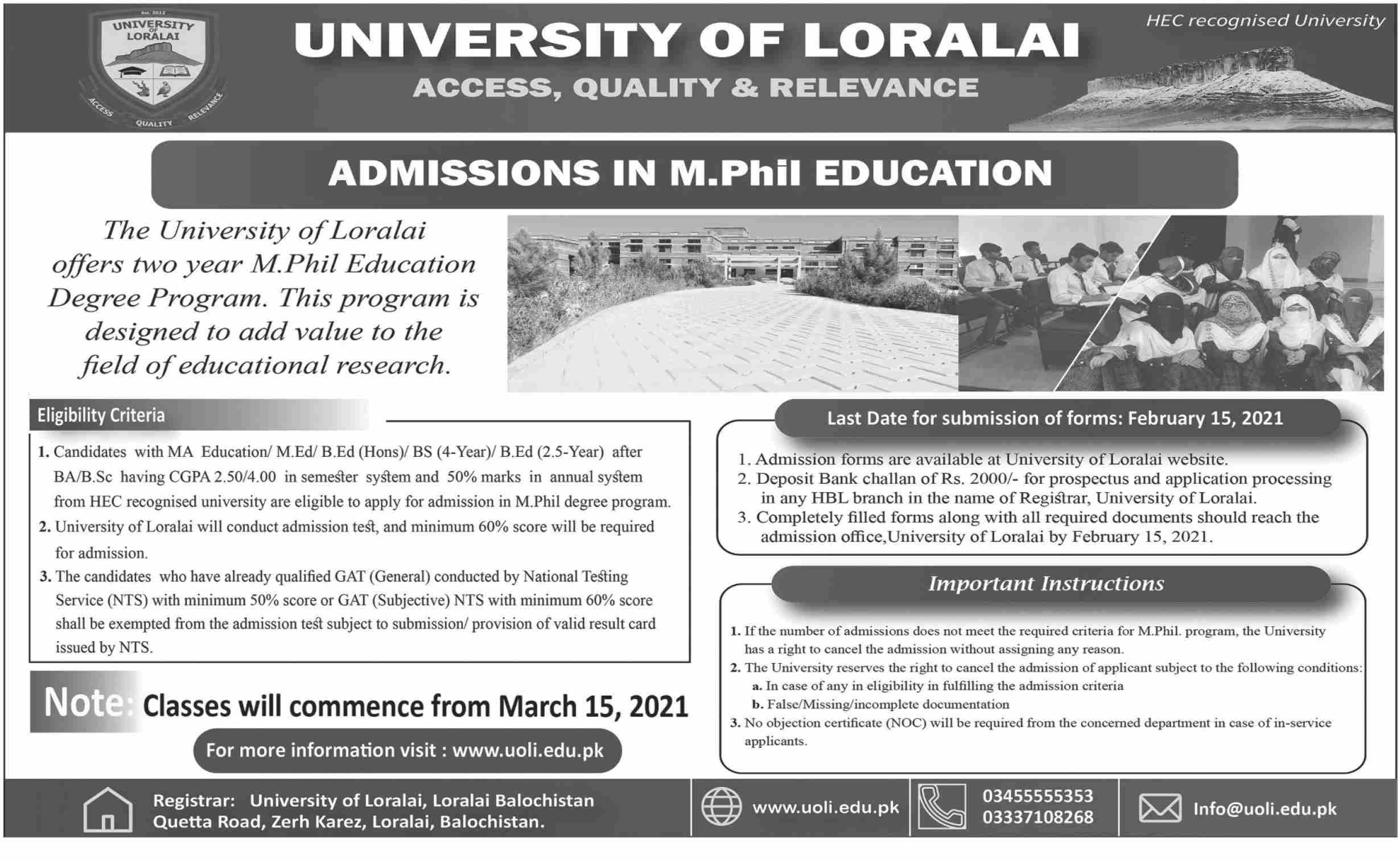 Admission Image