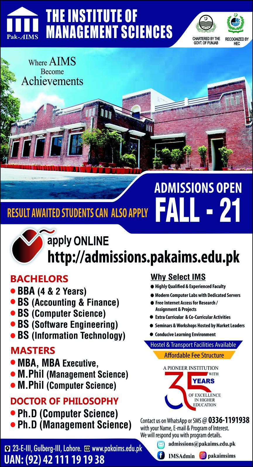 Admission Image