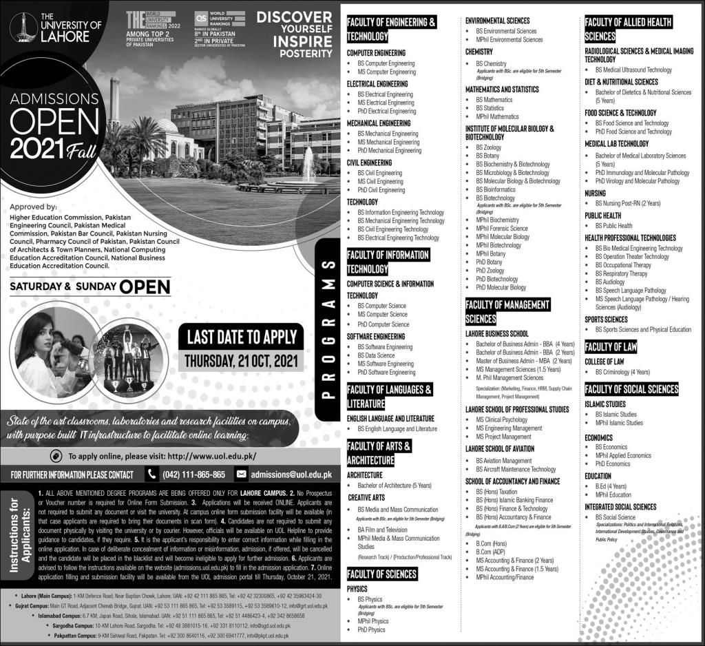 Admission Image