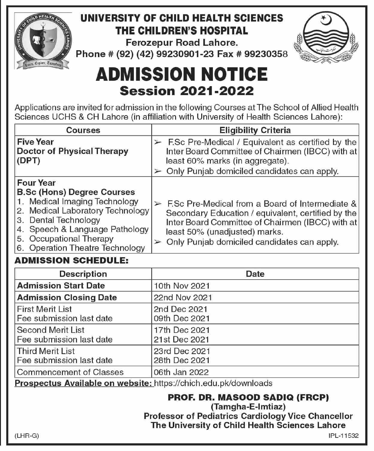 Admission Image