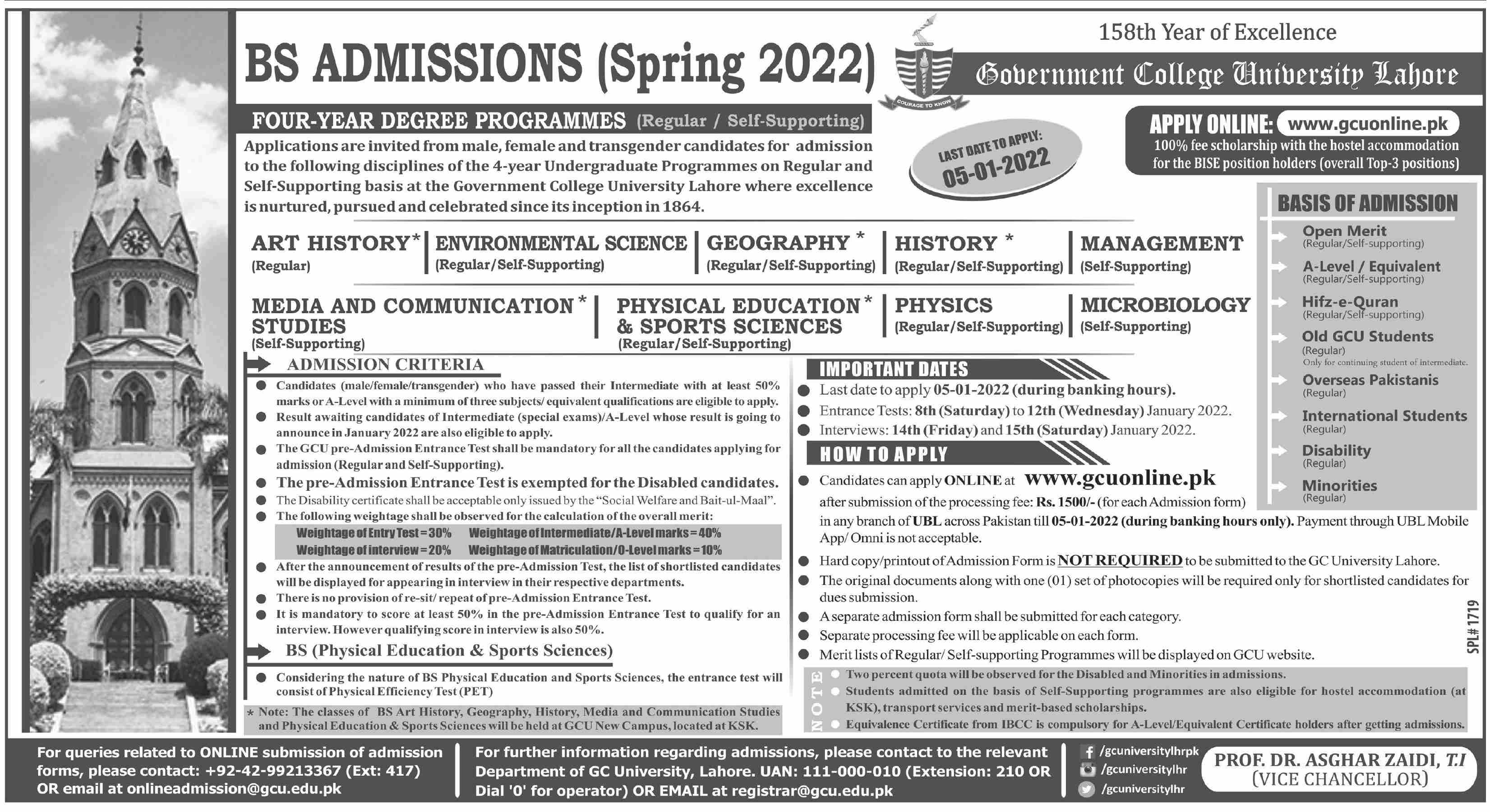 Admission Image