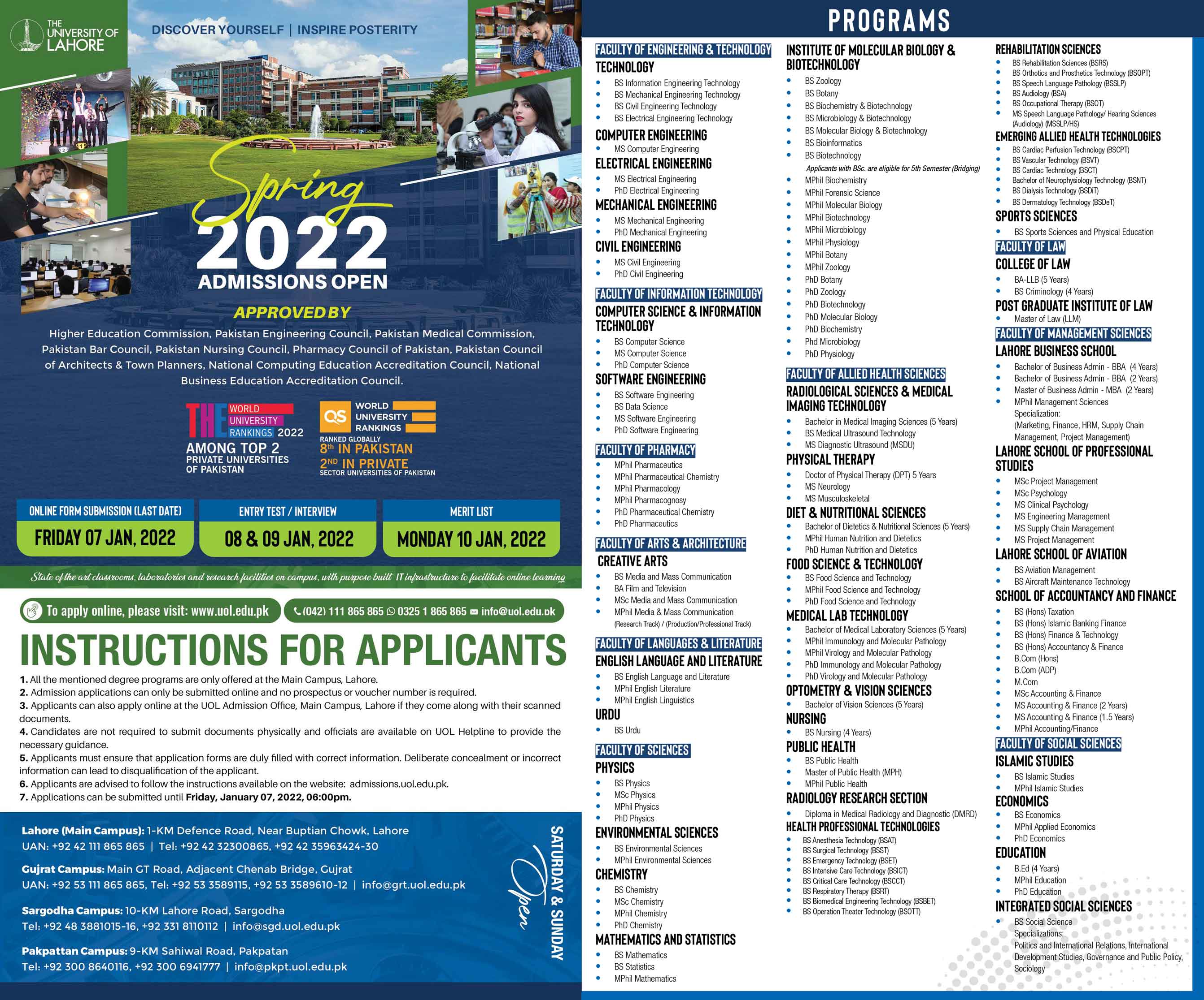 Admission Image