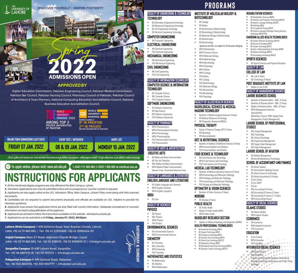 Admission Image
