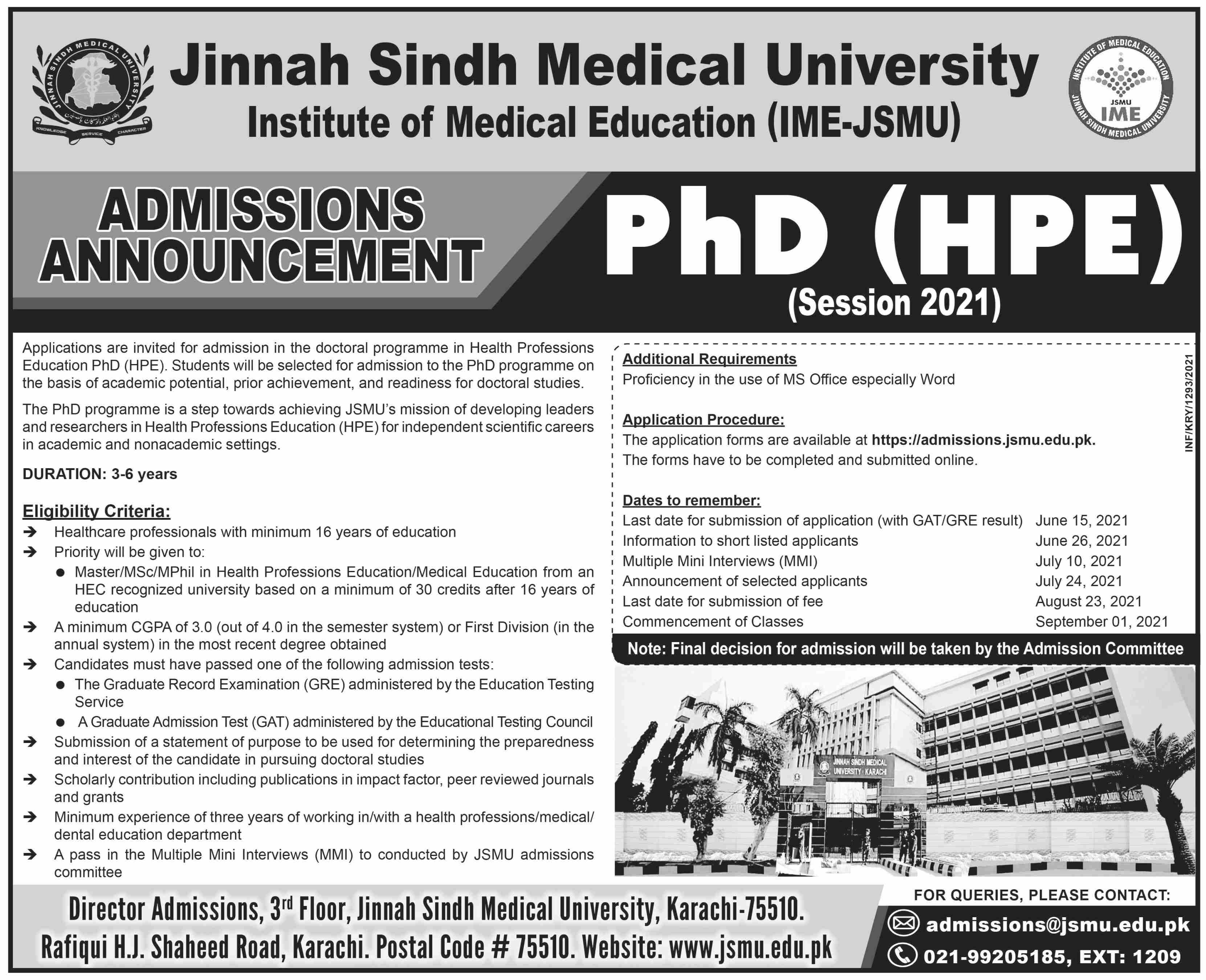 Admission Image
