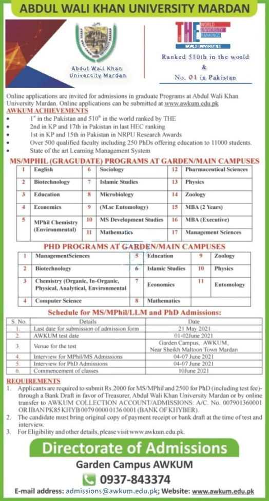 Admission Image