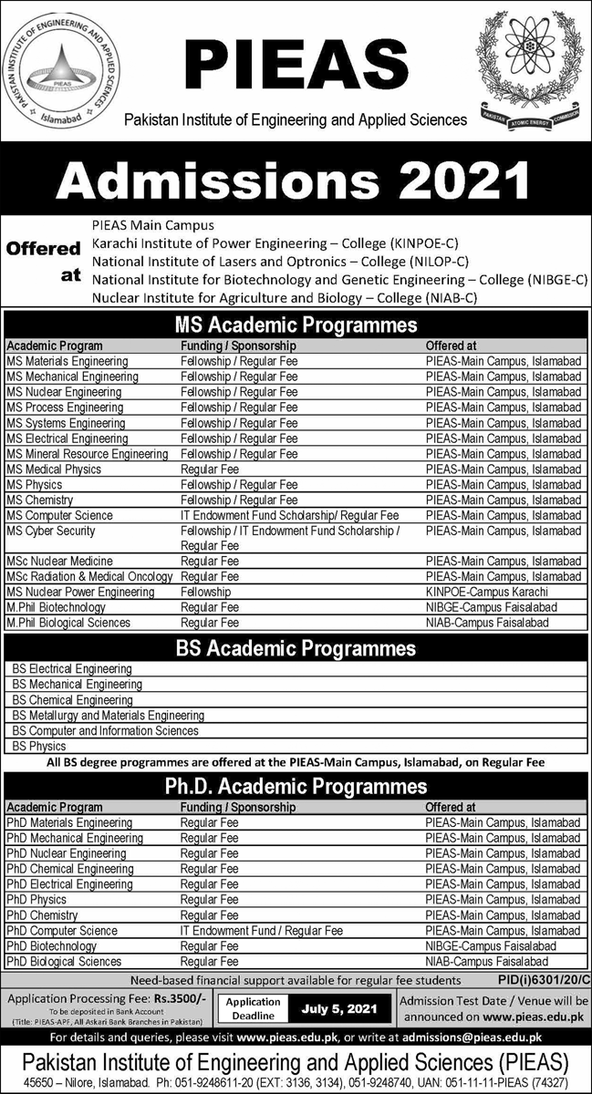 Admission Image