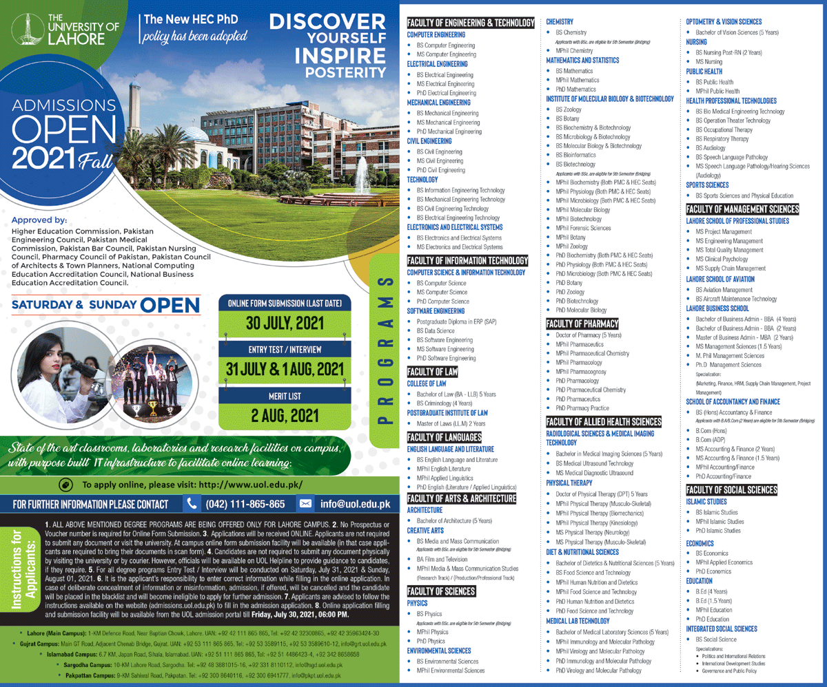 Admission Image