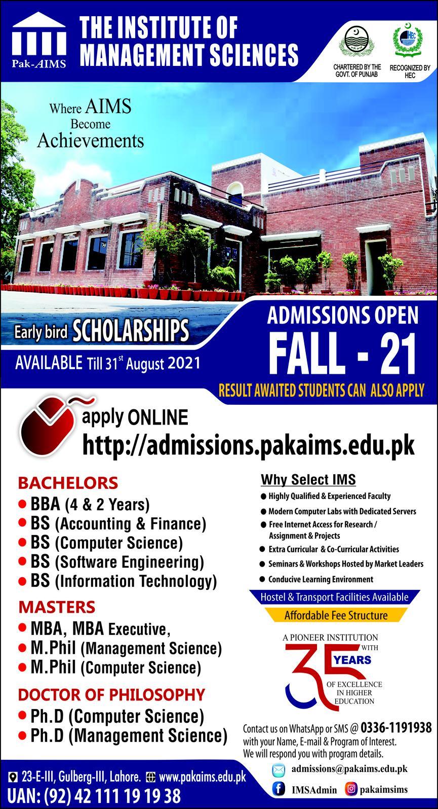 Admission Image