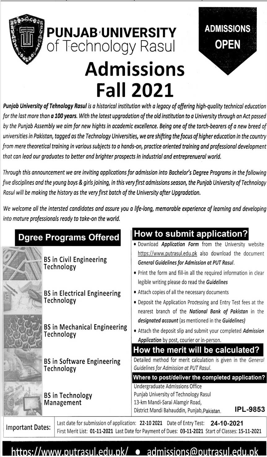 Admission Image