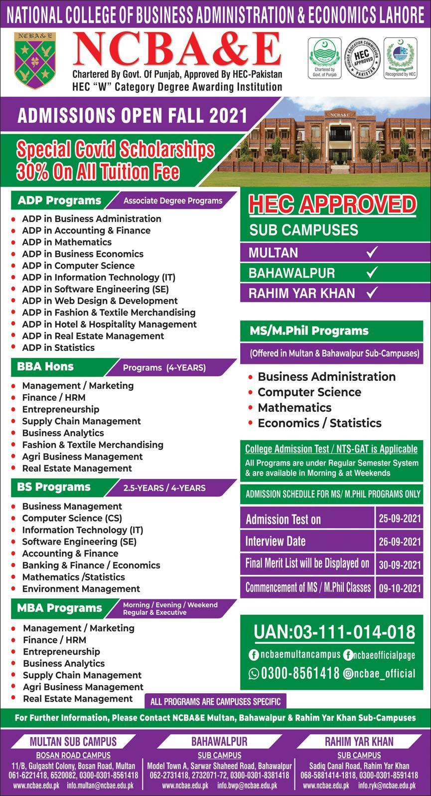 Admission Image