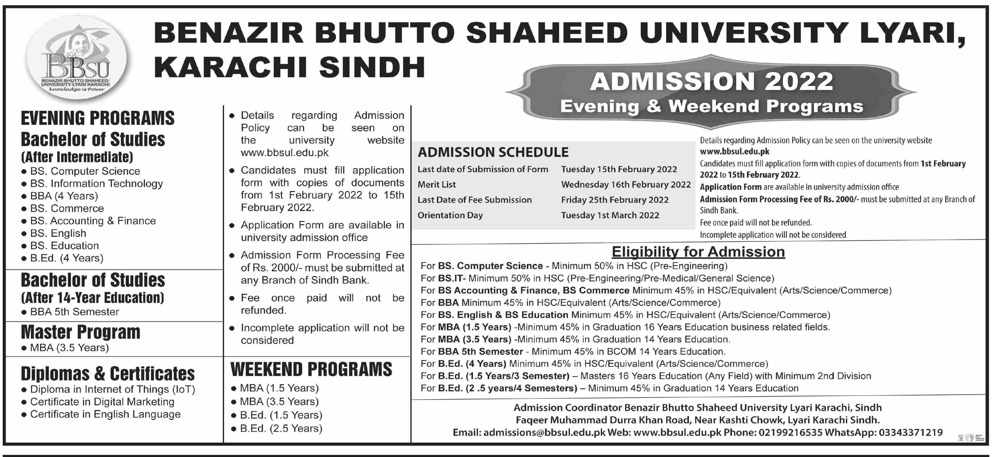 Admission Image