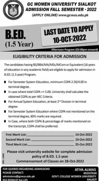 Admission Image