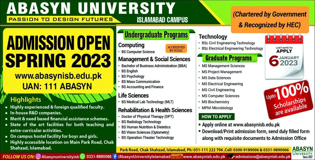 Admission Image