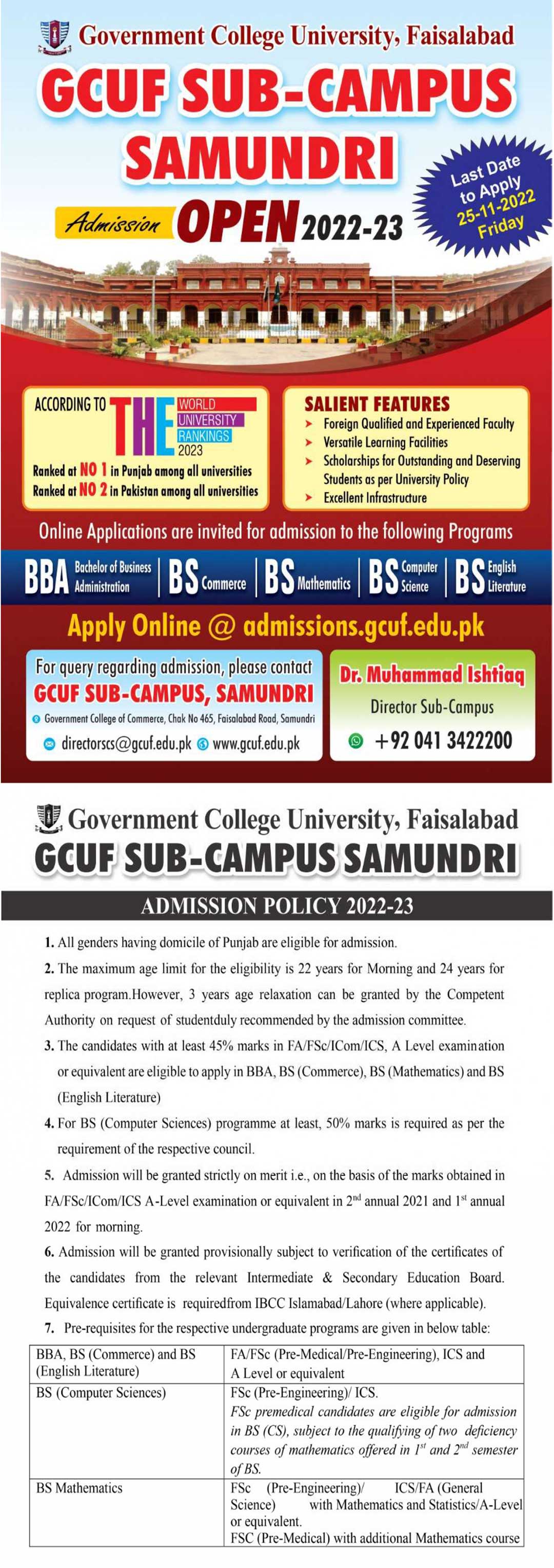 Admission Image