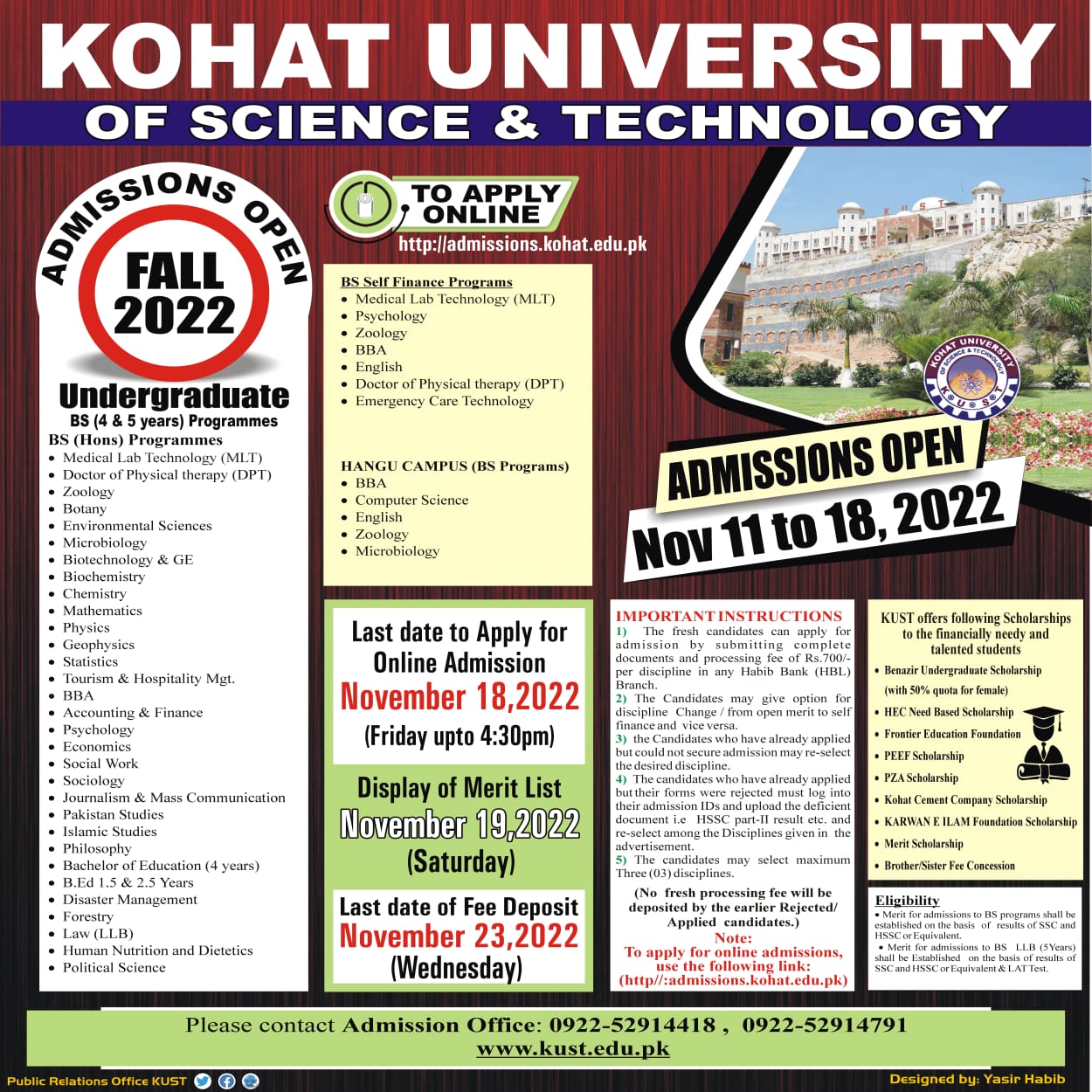Admission Image