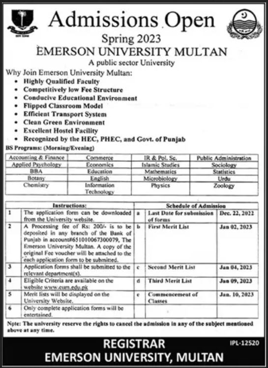 Admission Image