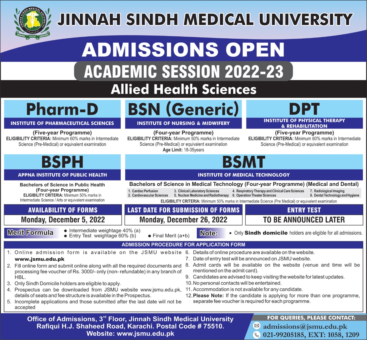 Admission Image
