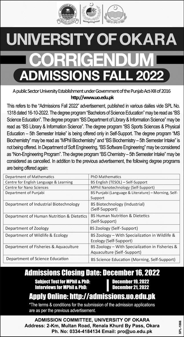Admission Image