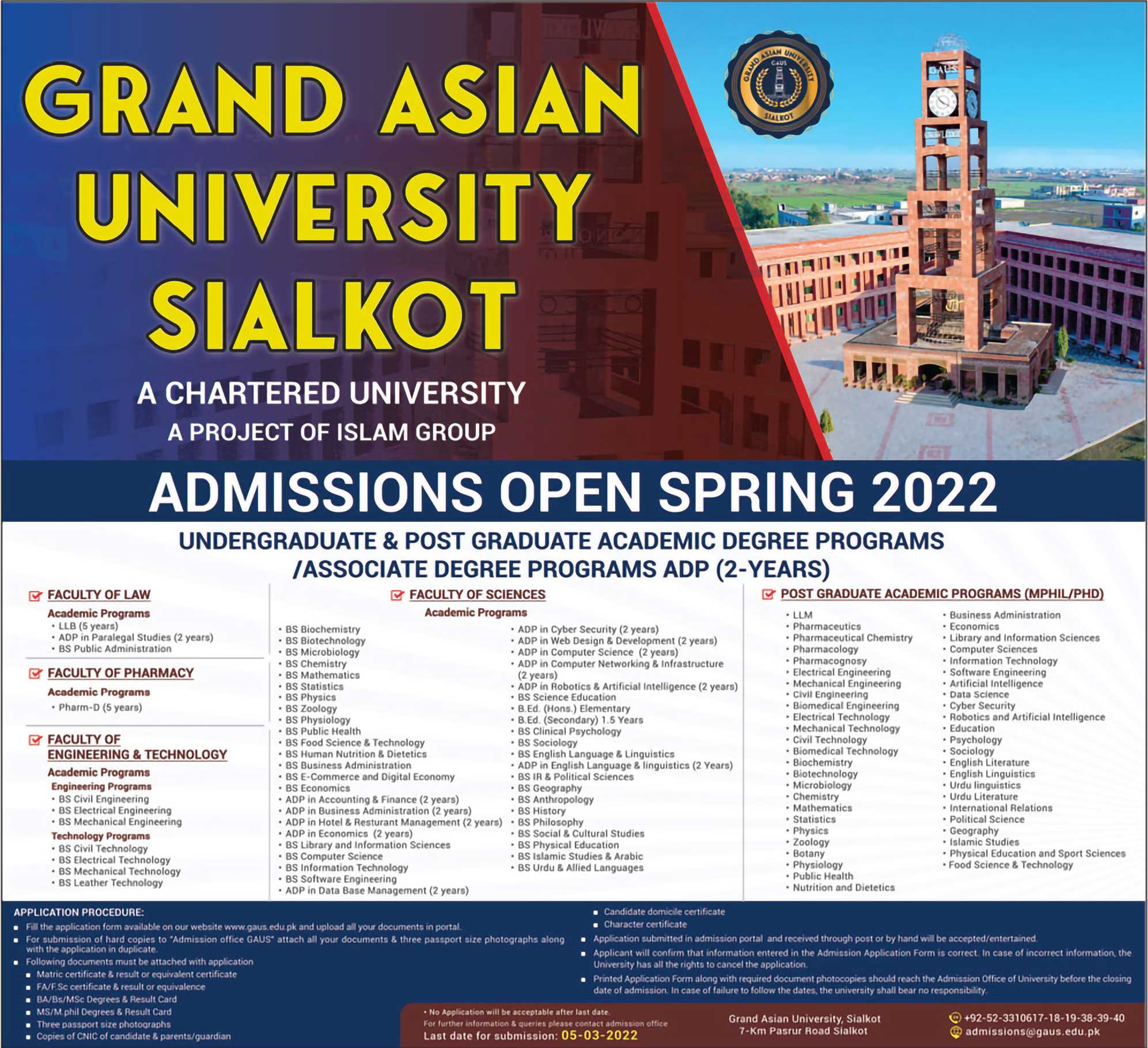 Admission Image