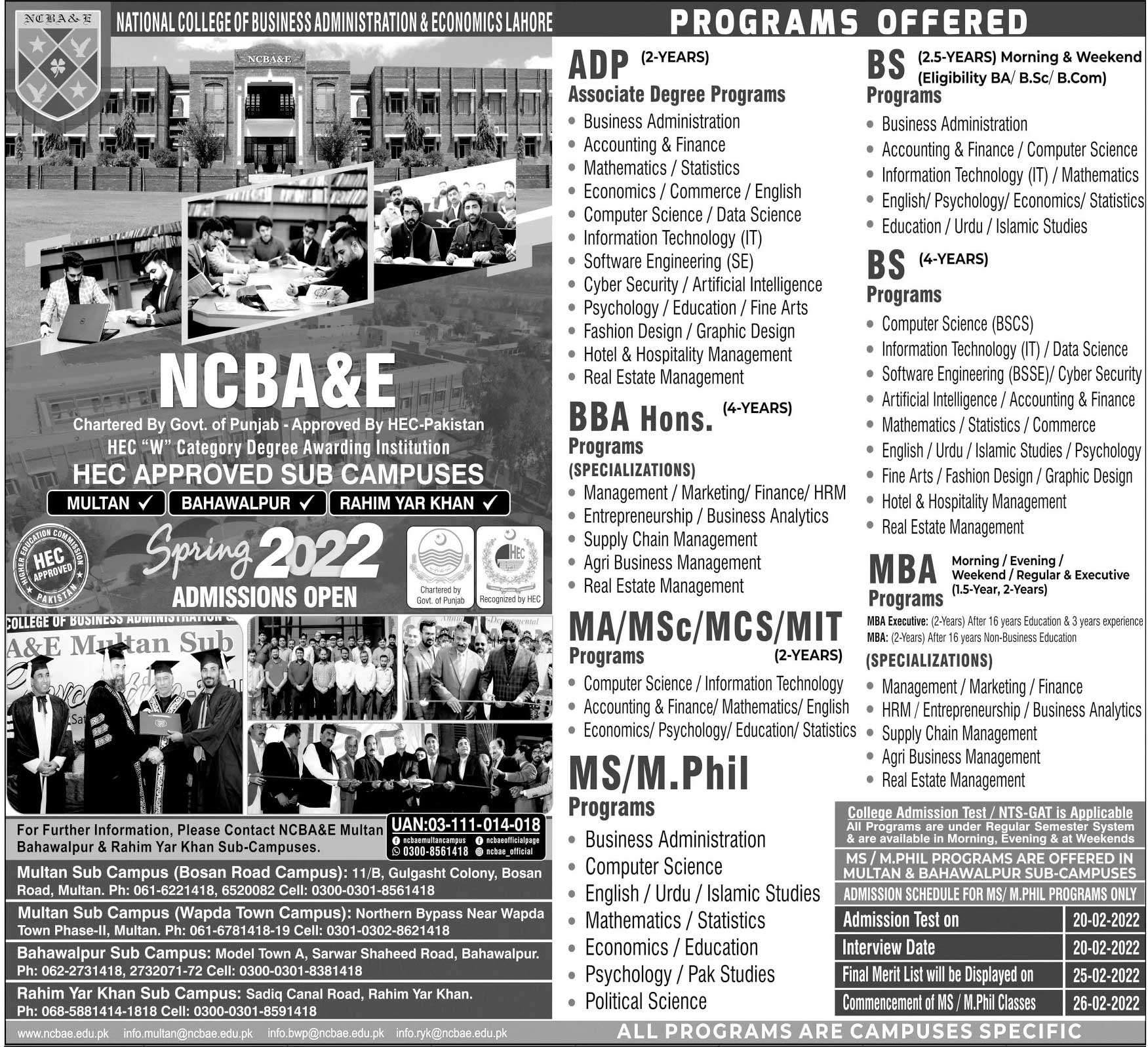 Admission Image