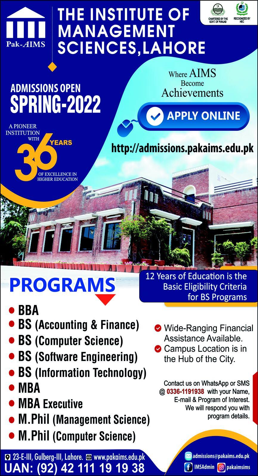 Admission Image