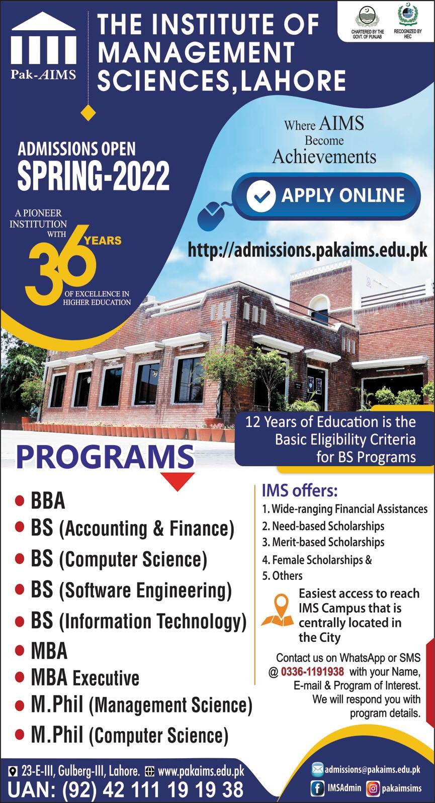 Admission Image