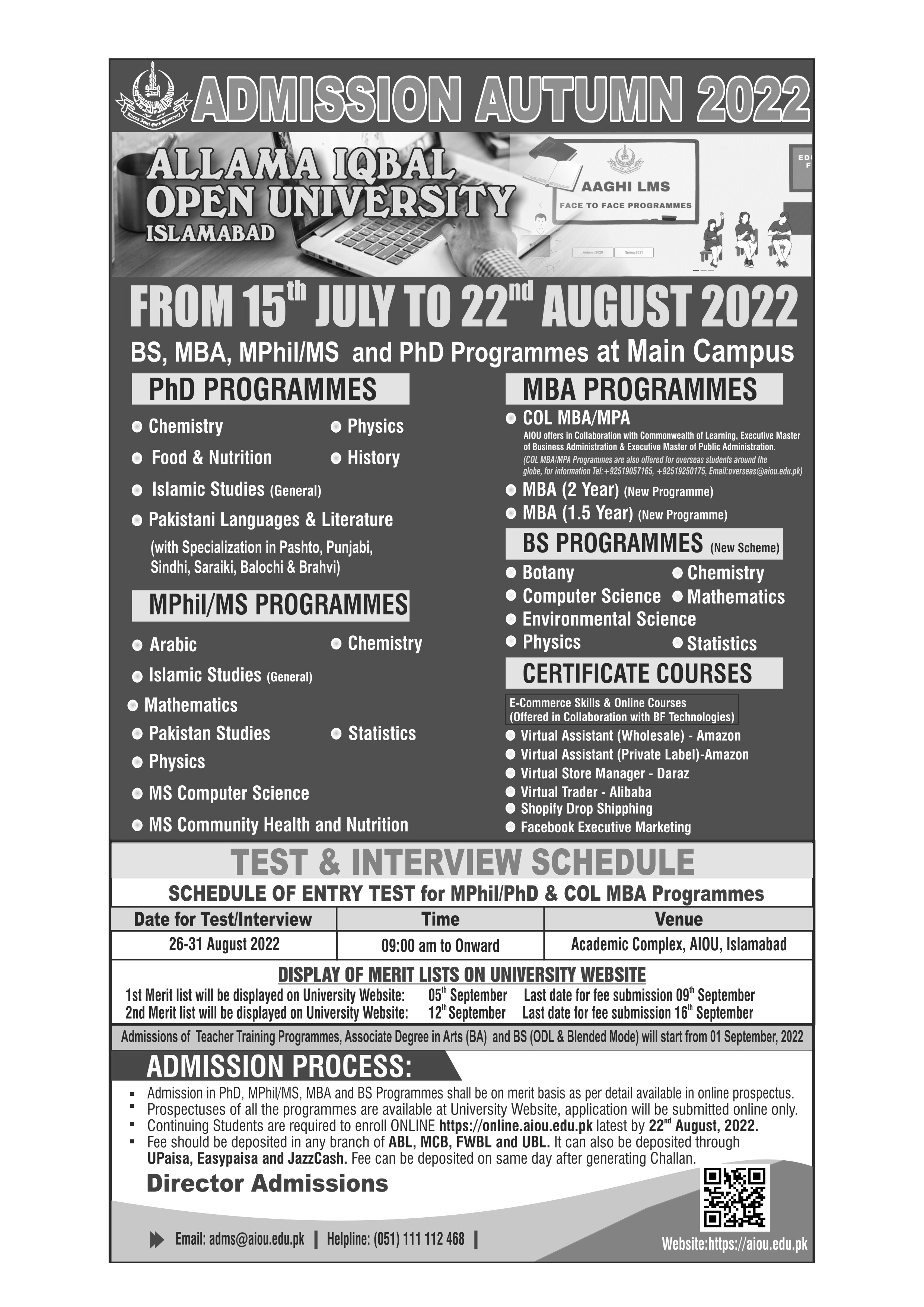Admission Image