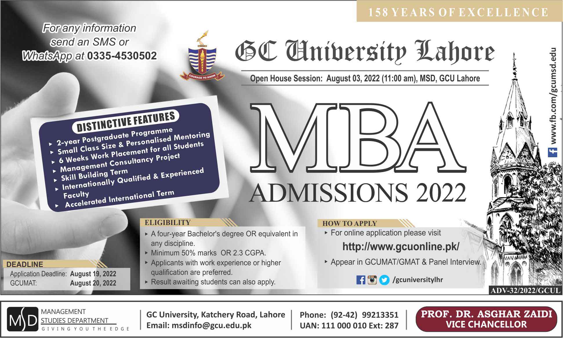 Admission Image