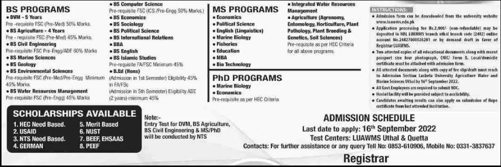 Admission Image