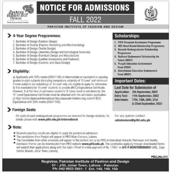 Admission Image