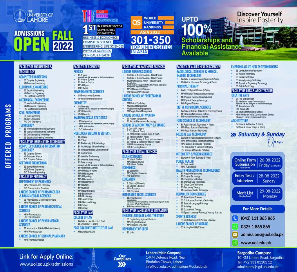 Admission Image