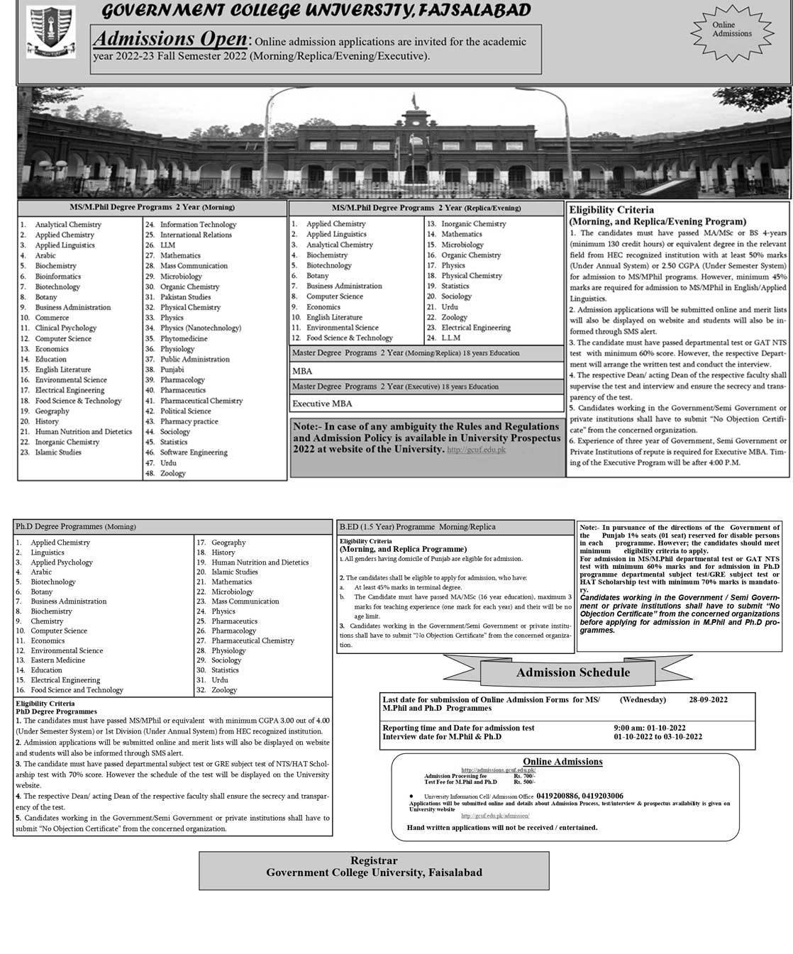 Admission Image