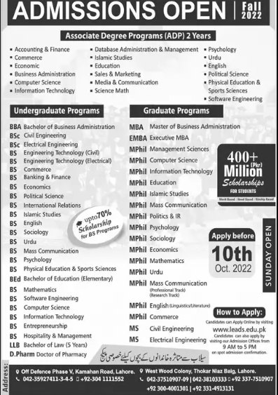 Admission Image
