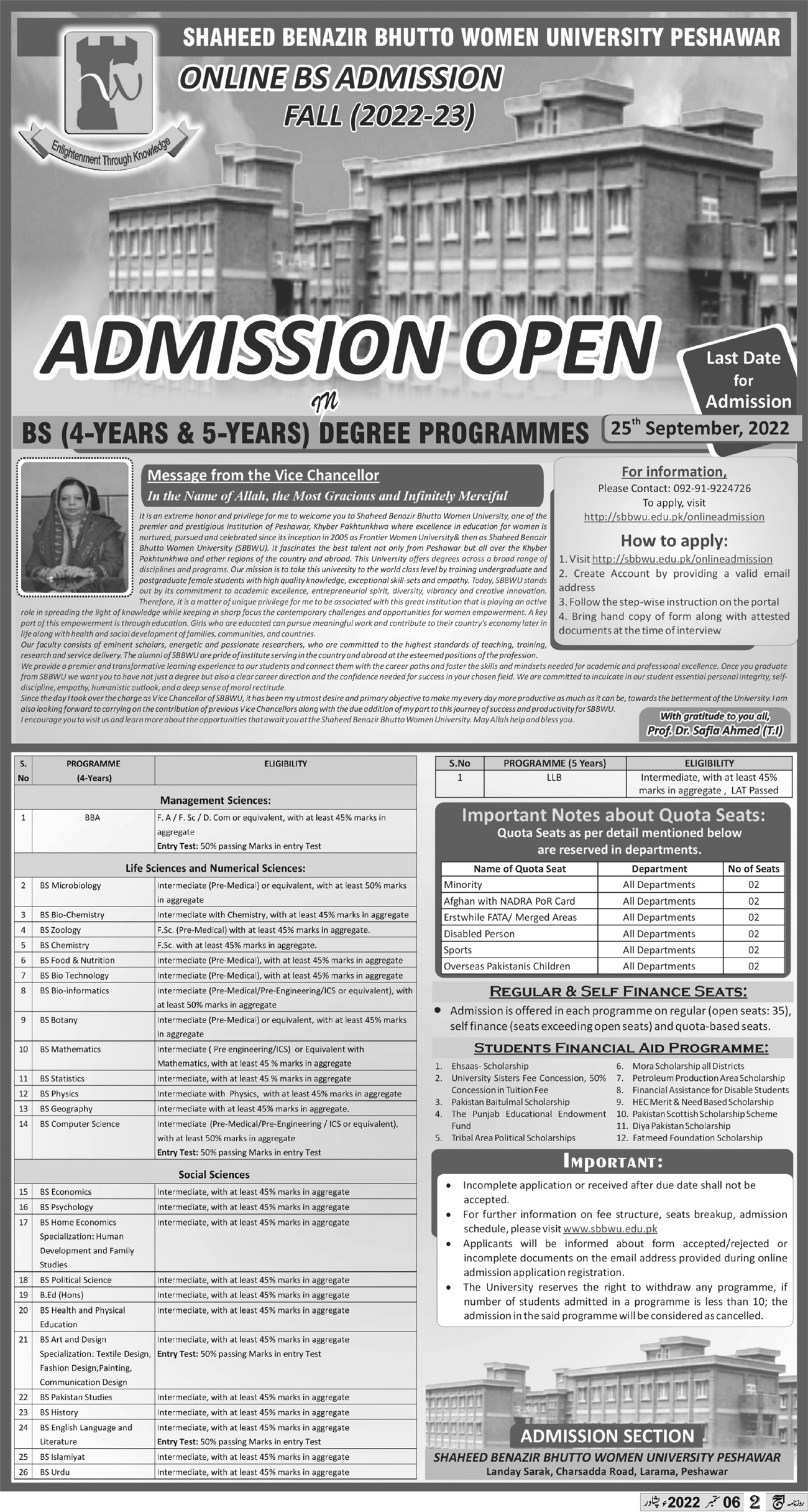 Admission Image