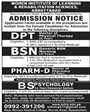 Admission notice for Women Institute of Learning, Abbottabad