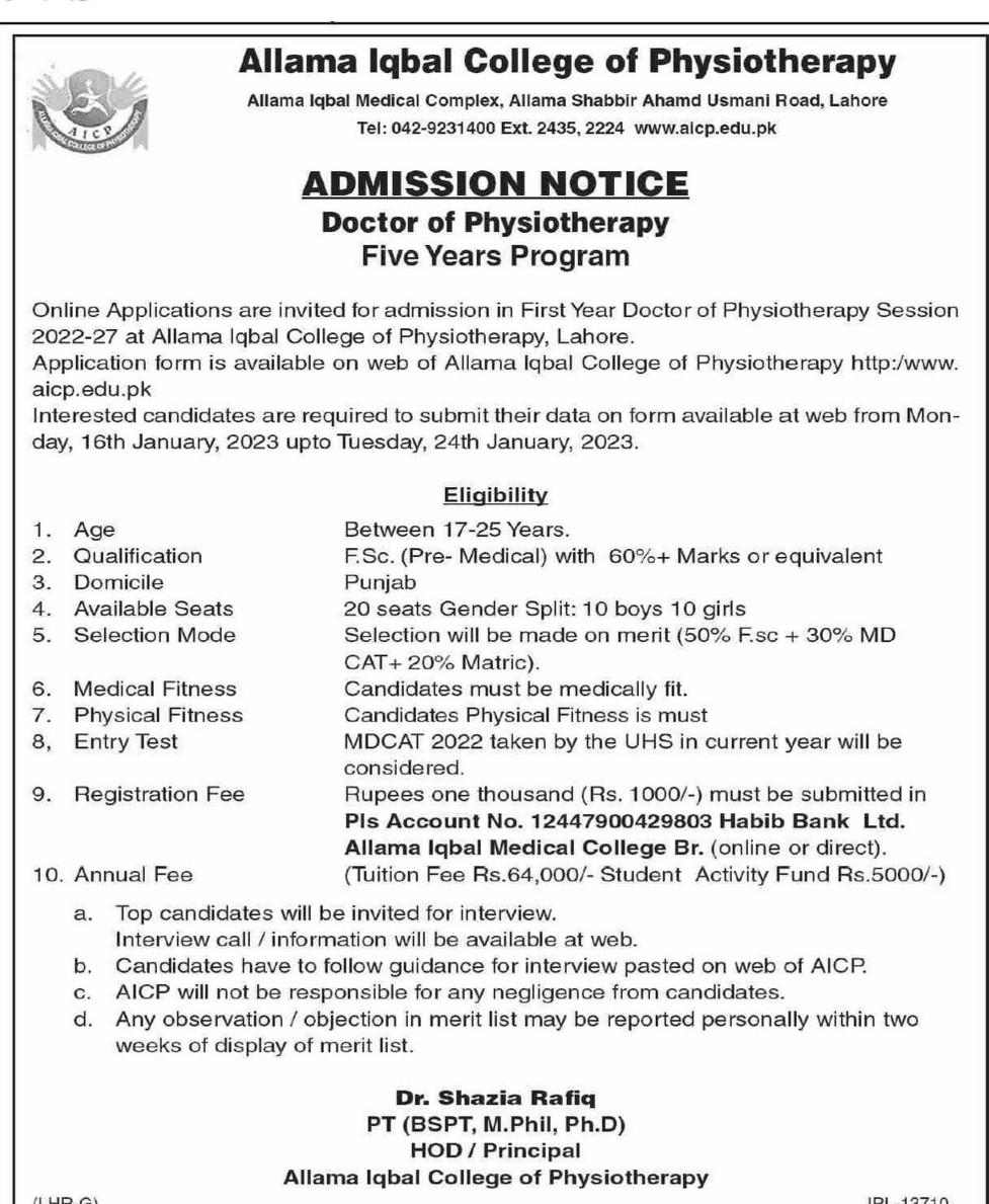 Admission Image