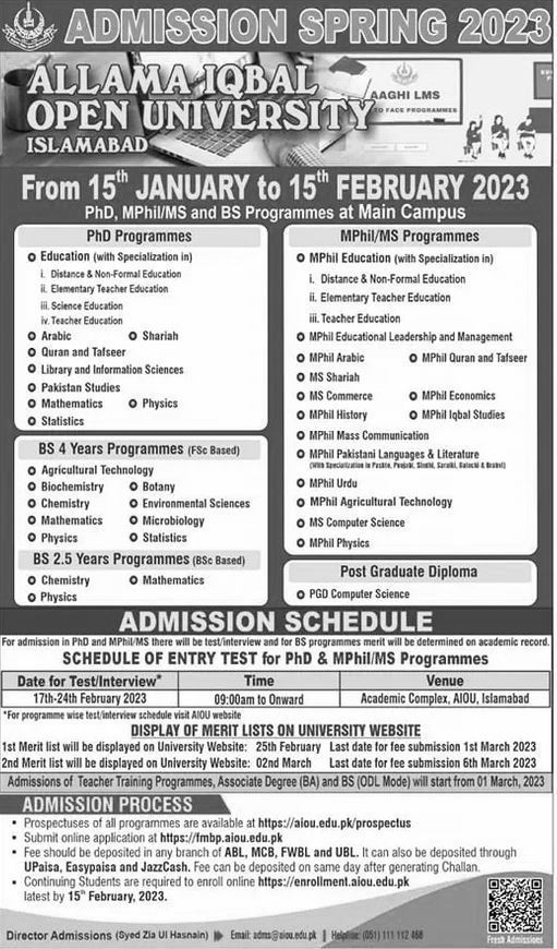 Admission Image