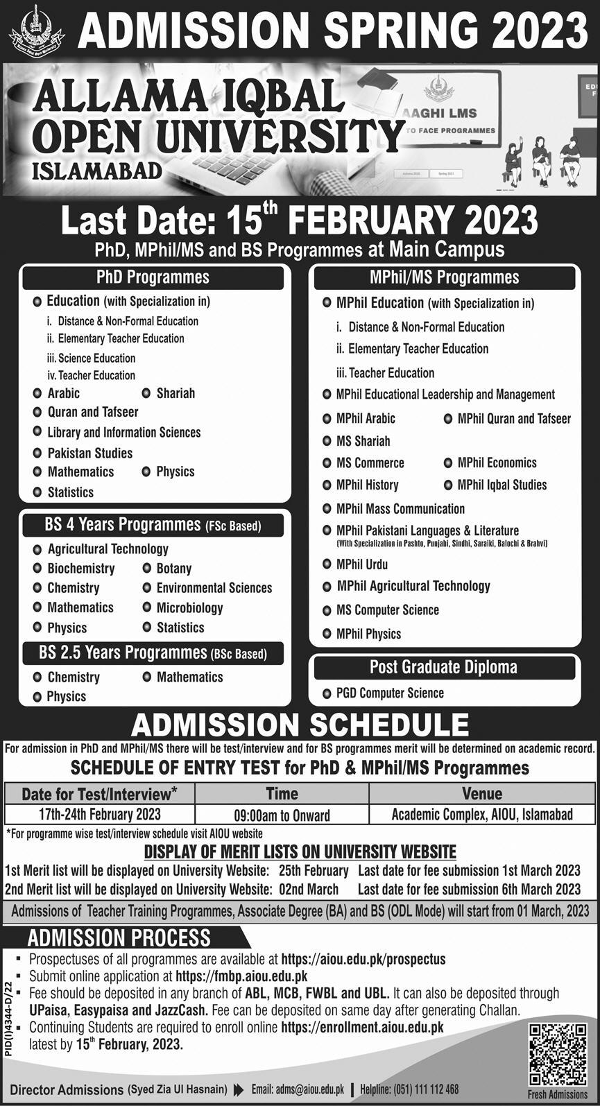 Admission Image